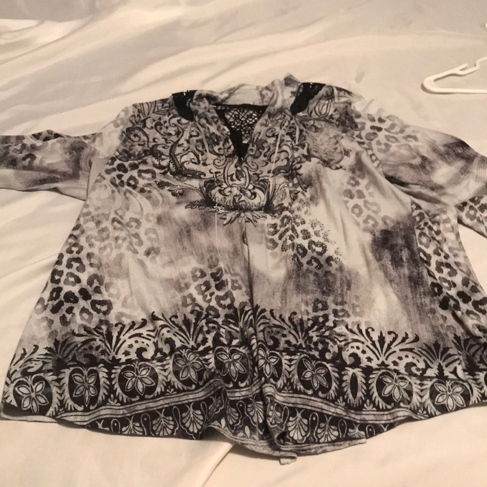 3/4 sleeve Christopher & banks cardigan